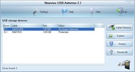 Naevius USB Antivirus screenshot